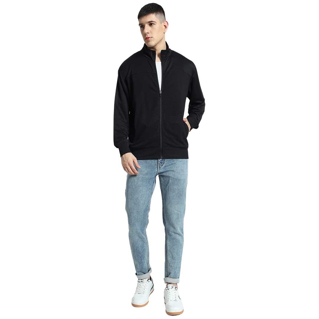 MARSHALL - Santhome Comfort Wind Jacket - Black - Image 2