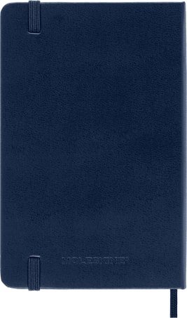 Moleskine Pocket Notebook - Hard Cover - Ruled - Navy Blue - Image 6