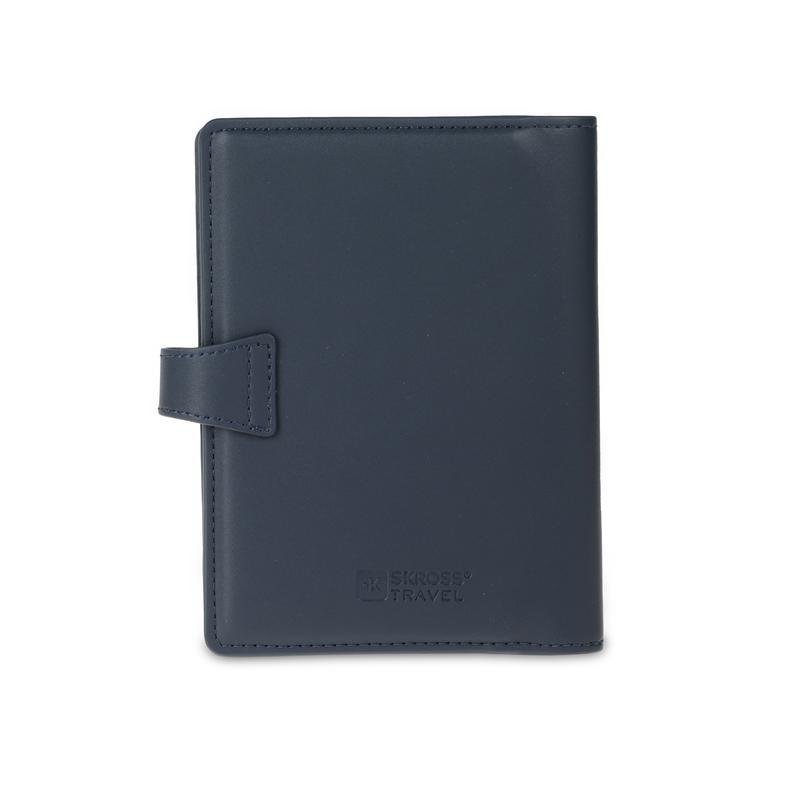 SKROSS Travel - Ambassador Passport Wallet - Blue - Image 4