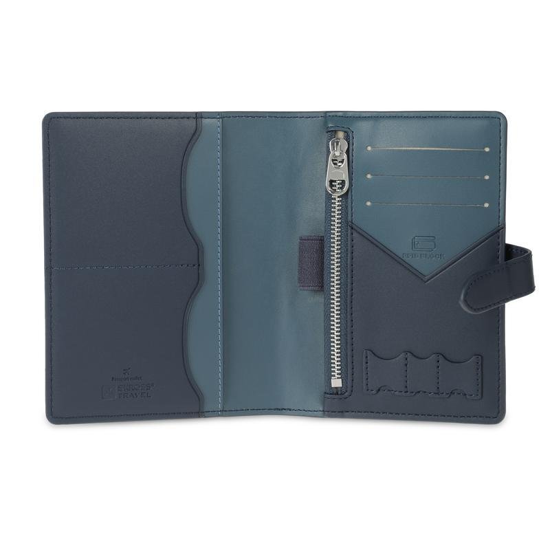 SKROSS Travel - Ambassador Passport Wallet - Blue - Image 5