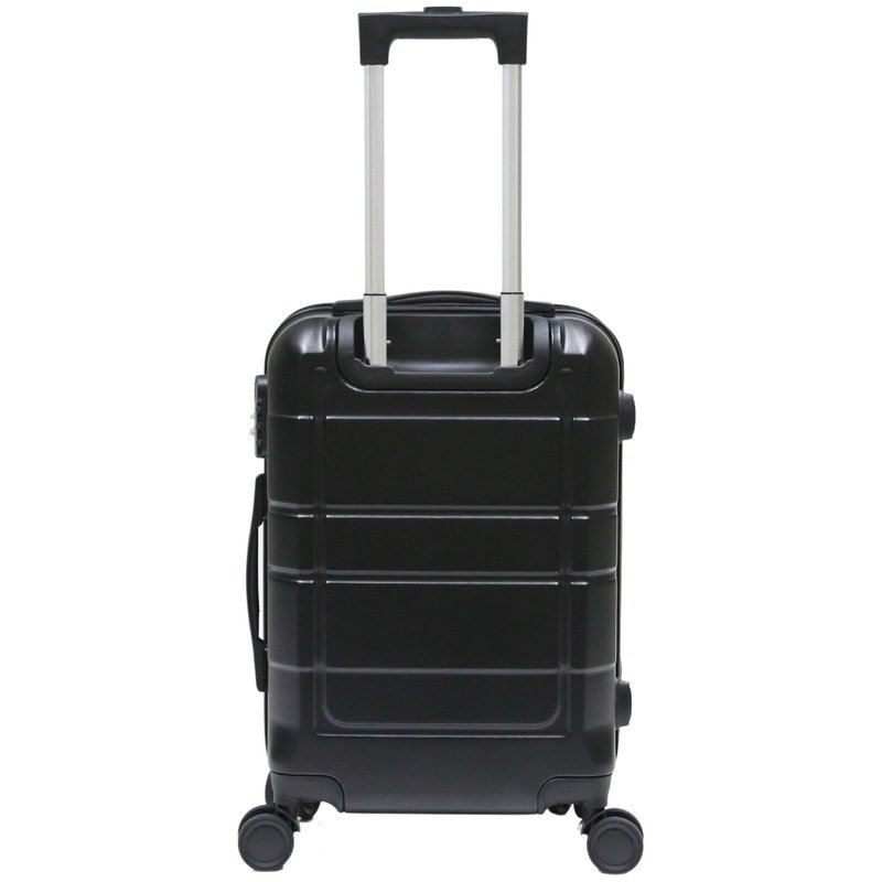 GENOVA - Classic Cabin Trolley Bag - Black - Image 4