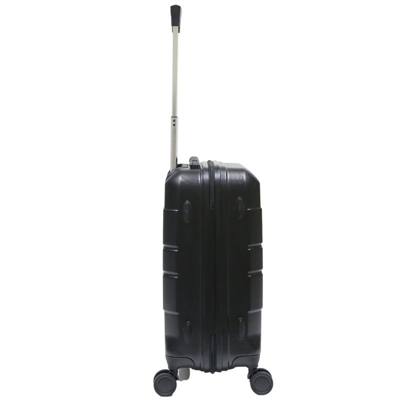 GENOVA - Classic Cabin Trolley Bag - Black - Image 5