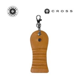 CROSS Leather Golf Tee Holder - Mocha