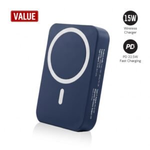 Maglite 10K - 10000 mAh Magnetic Wireless Power Bank - Navy Blue