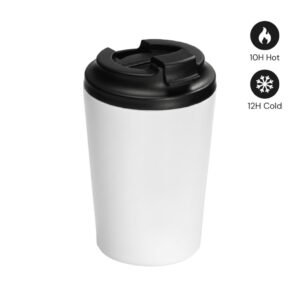 MILOS - Hans Larsen Double Wall Coffee Mug 350 ml - White