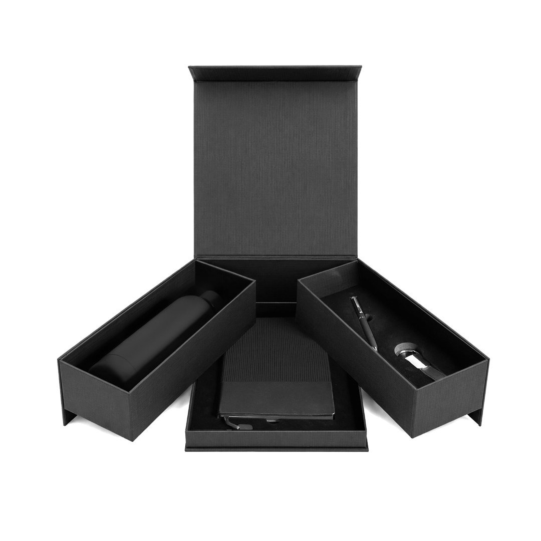 FIRENZE - Giftology Luxeline 4pc Gift Set - Black - Image 3