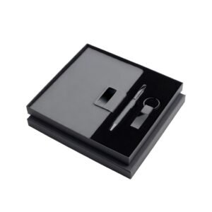 REGENT - Giftology Set of Notebook, Keychain and Pen - Grey