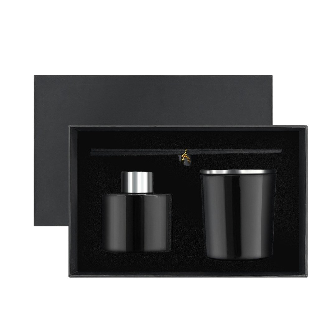 PROVENCE - Arabian Oud Scented Candle and Diffuser Set - Black - Image 2