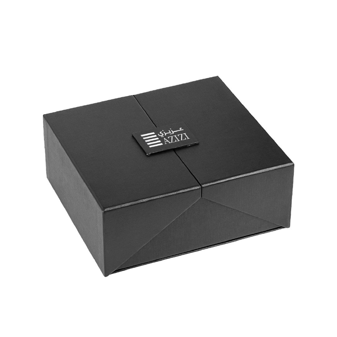 WESAL - Hans Larsen Dallah Nano Gift Set with 2 Cava Cups - Black / Chrome - Image 4