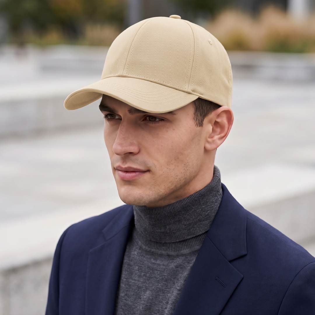 PEAK - Santhome® DryNCool® Advanced Seamless 6-Panel Cap - Sand - Image 4