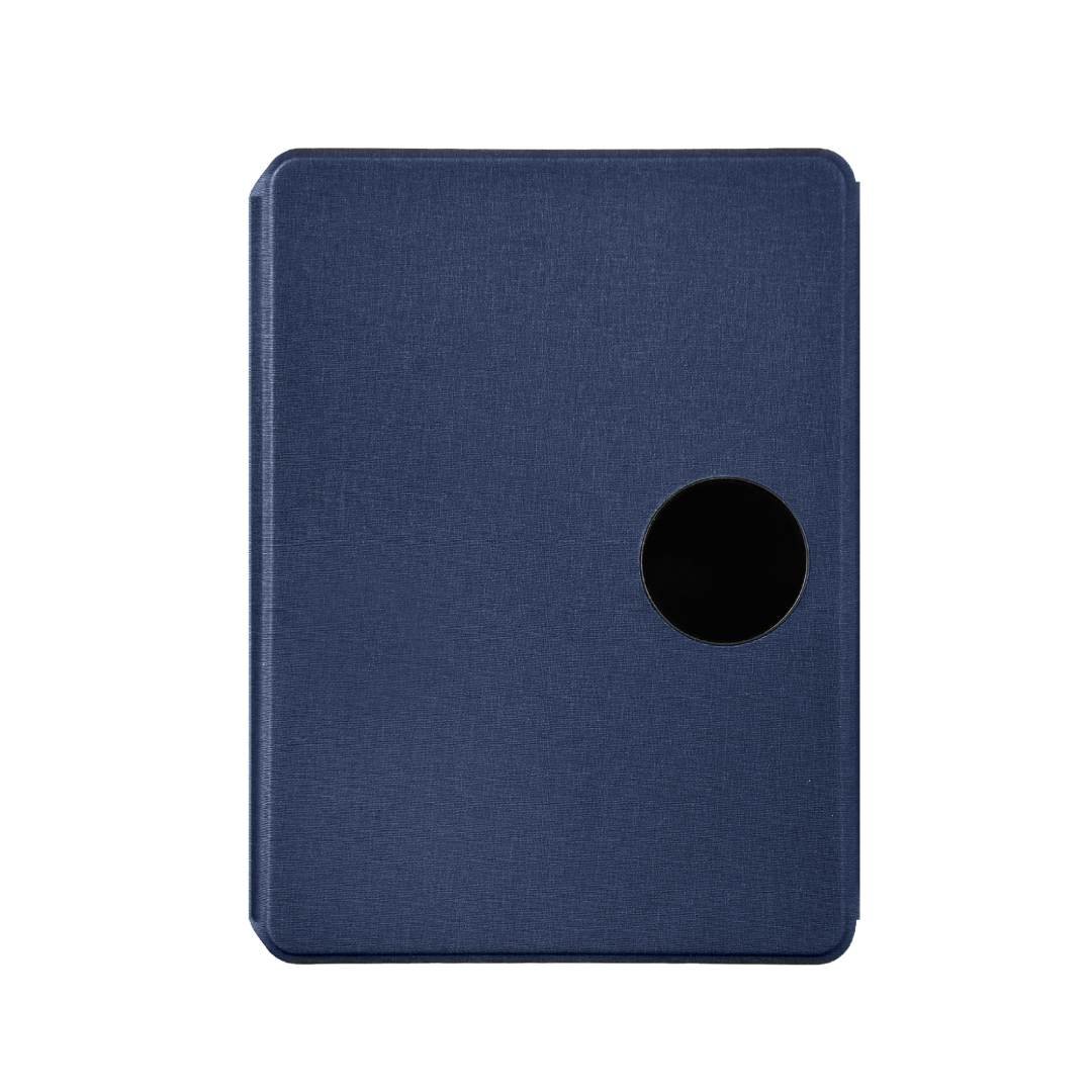 SOLAIS - Santhome Recycled 10000 mAh Power Bank with 15W Magsafe Smart A5 Organizer - Navy Blue - Image 2