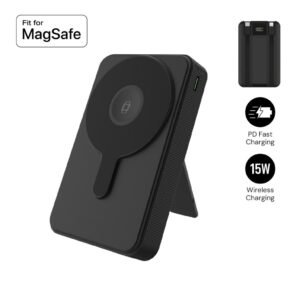 SOLARO - @memorii 10000 mAh All-in-One Wireless Powerbank - Black