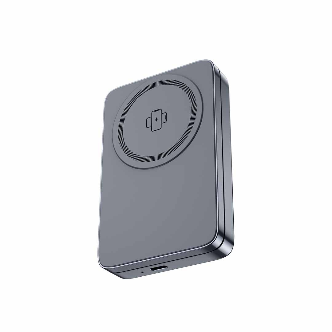 ARGENE - @memorii Magfold 3 in 1 Wireless Charger Stand - Metallic Grey - Image 5