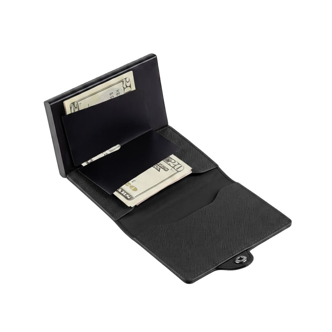 CROSS RFID Card Holder Wallet - Black - Image 5
