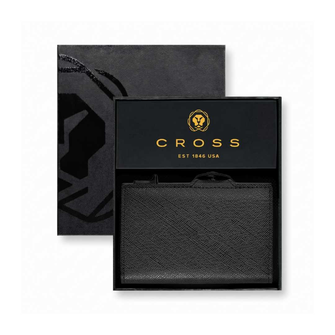 CROSS RFID Card Holder Wallet - Black - Image 7