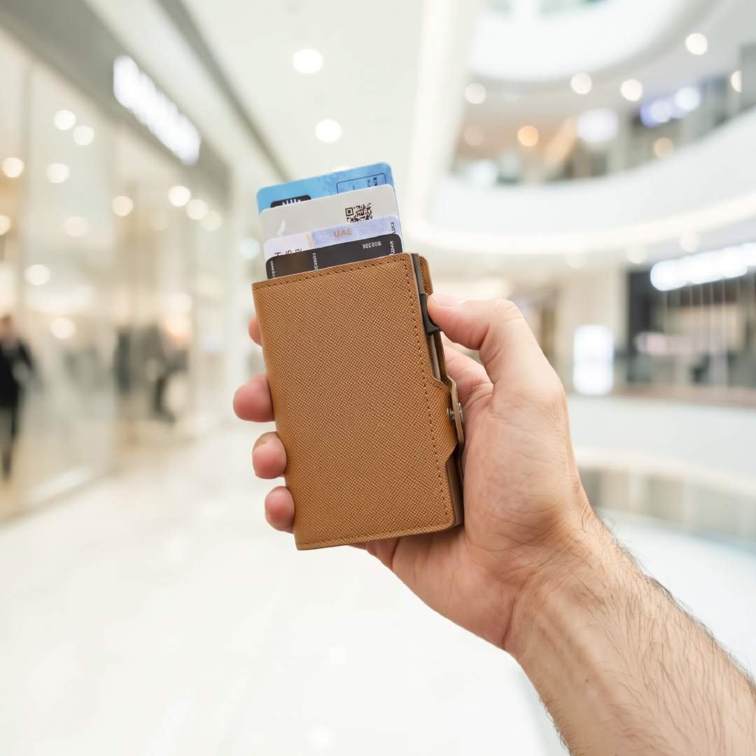 CROSS RFID Card Holder Wallet - Mocha - Image 8
