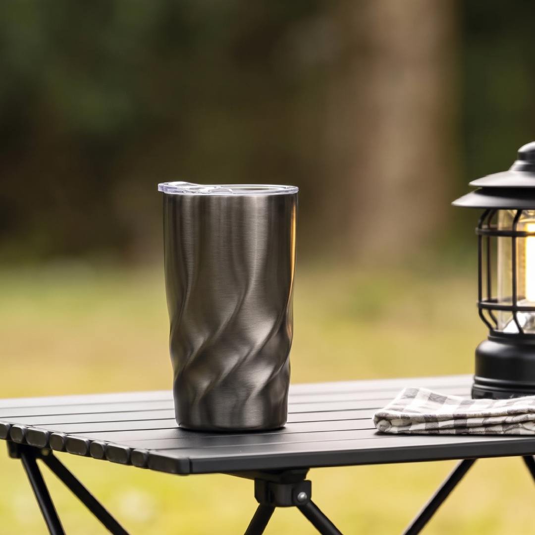 TORQUE - Giftology Double Wall Mug 330ml - Gunmetal - Image 4