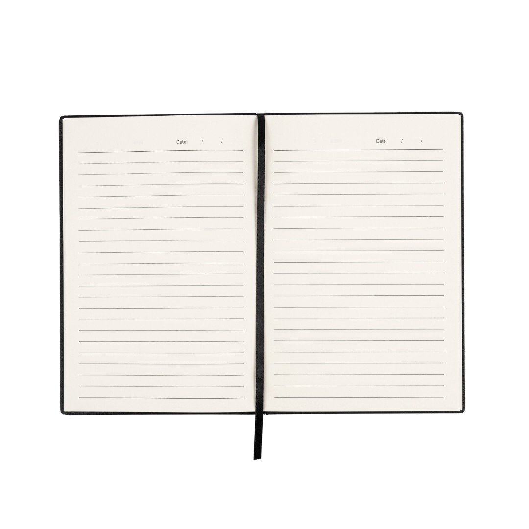 ROVENA - Giftology A5 PU Soft Cover Notebook - Black - Image 2